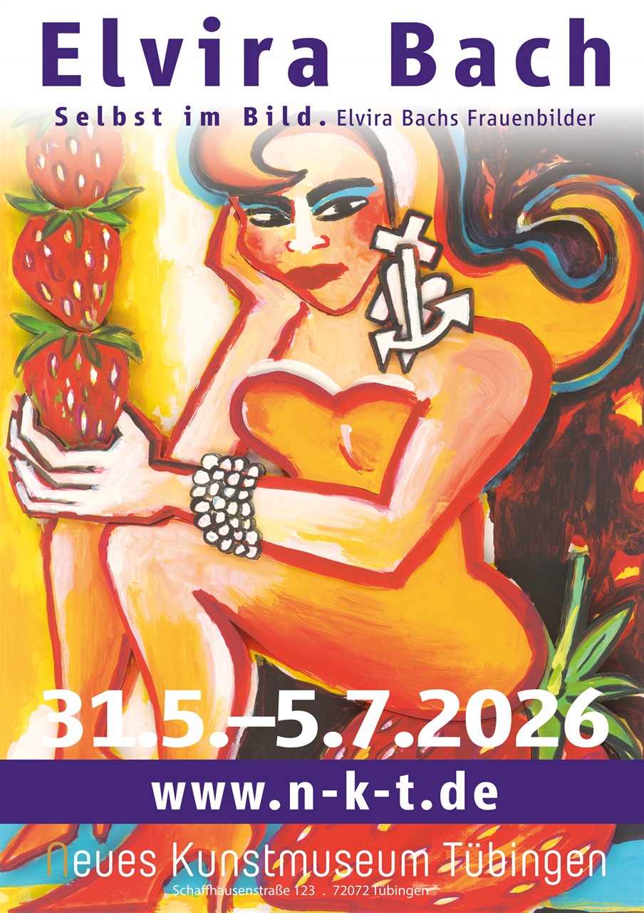 Ausstellungsplakat Elvira Bach