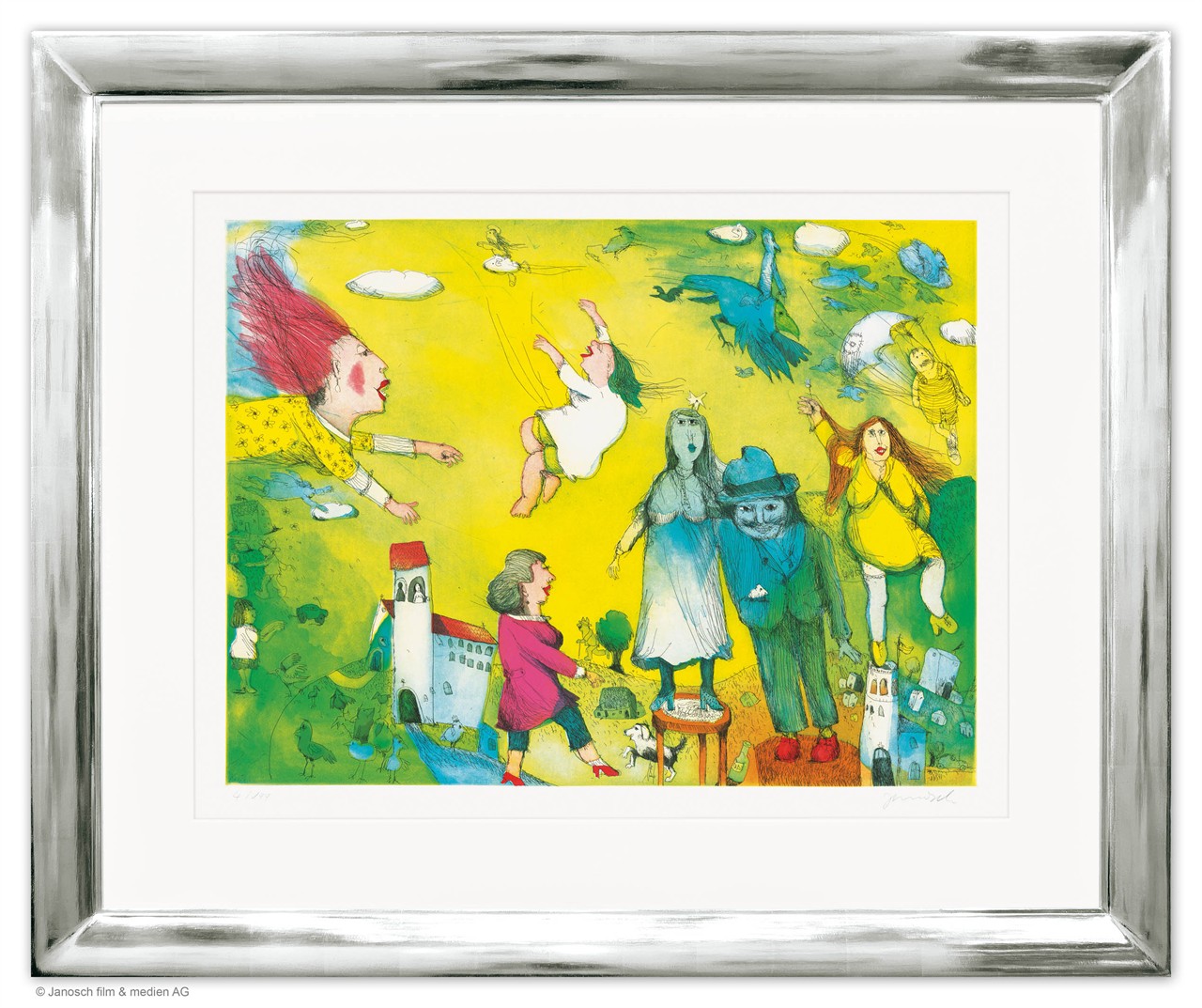 Ich habe rote Schuhe an, damit man mich erkennen kann