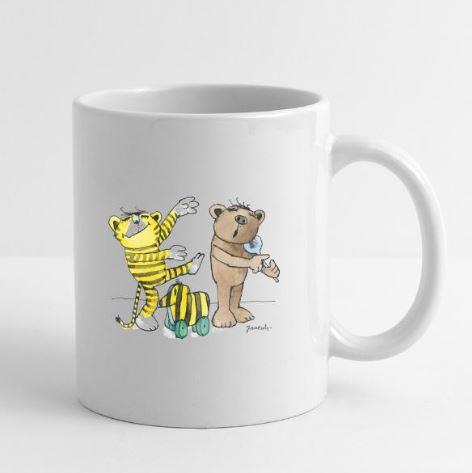 Janosch Tasse Tiger und Bär Janosch Tasse Tiger und Bär