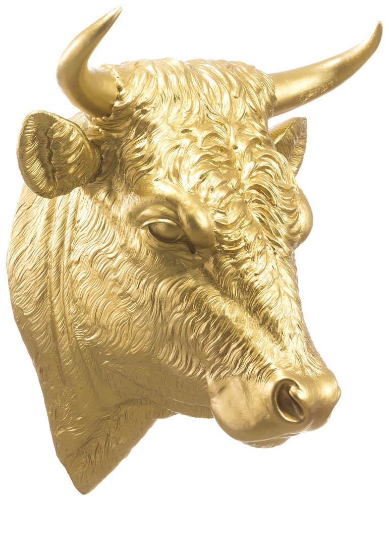 Stier-Kopf signiert Stier-Kopf signiert