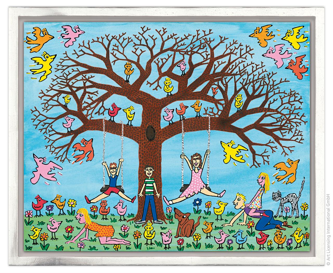 TREE TIMES THE FUN (Pigmentdruck auf Leinwand) TREE TIMES THE FUN (Pigmentdruck auf Leinwand)