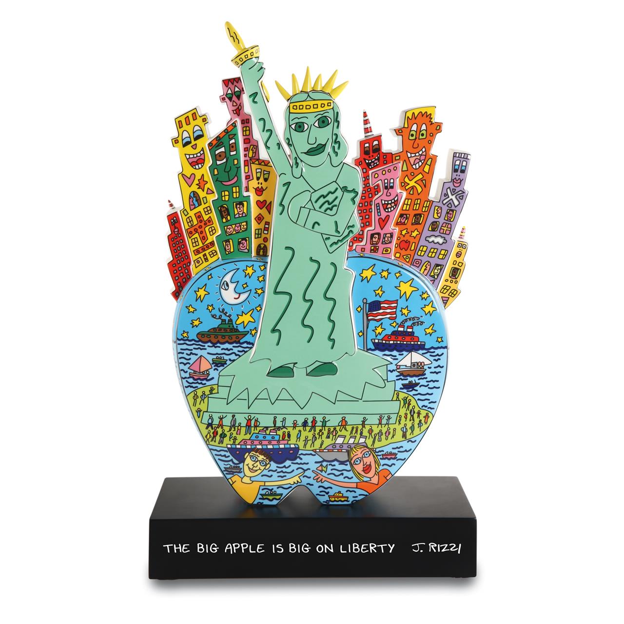 Figur James Rizzi - Big Apple on Liberty Figur James Rizzi - Big Apple on Liberty