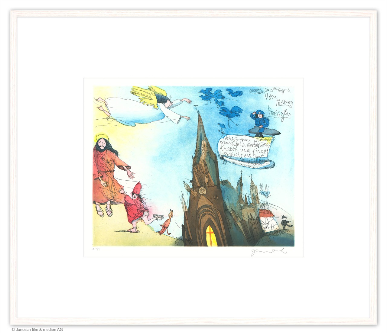 Heiliger Mann in Freiburg