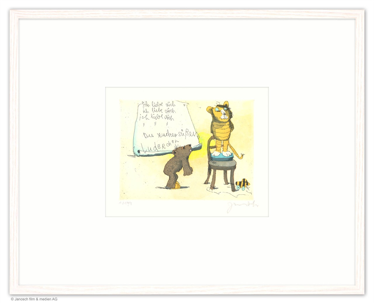 Ich liebe Dich Du zuckersüßes Luderchen