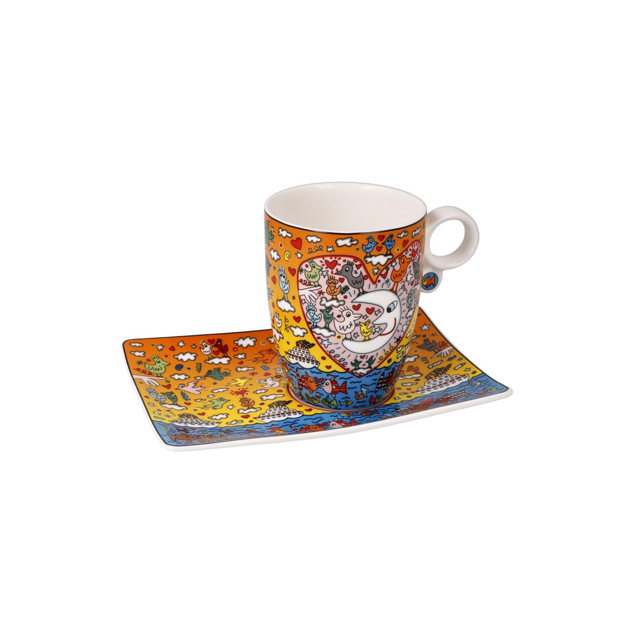Künstlertasse James Rizzi - The Romance of the Sea Künstlertasse James Rizzi - The Romance of the Sea
