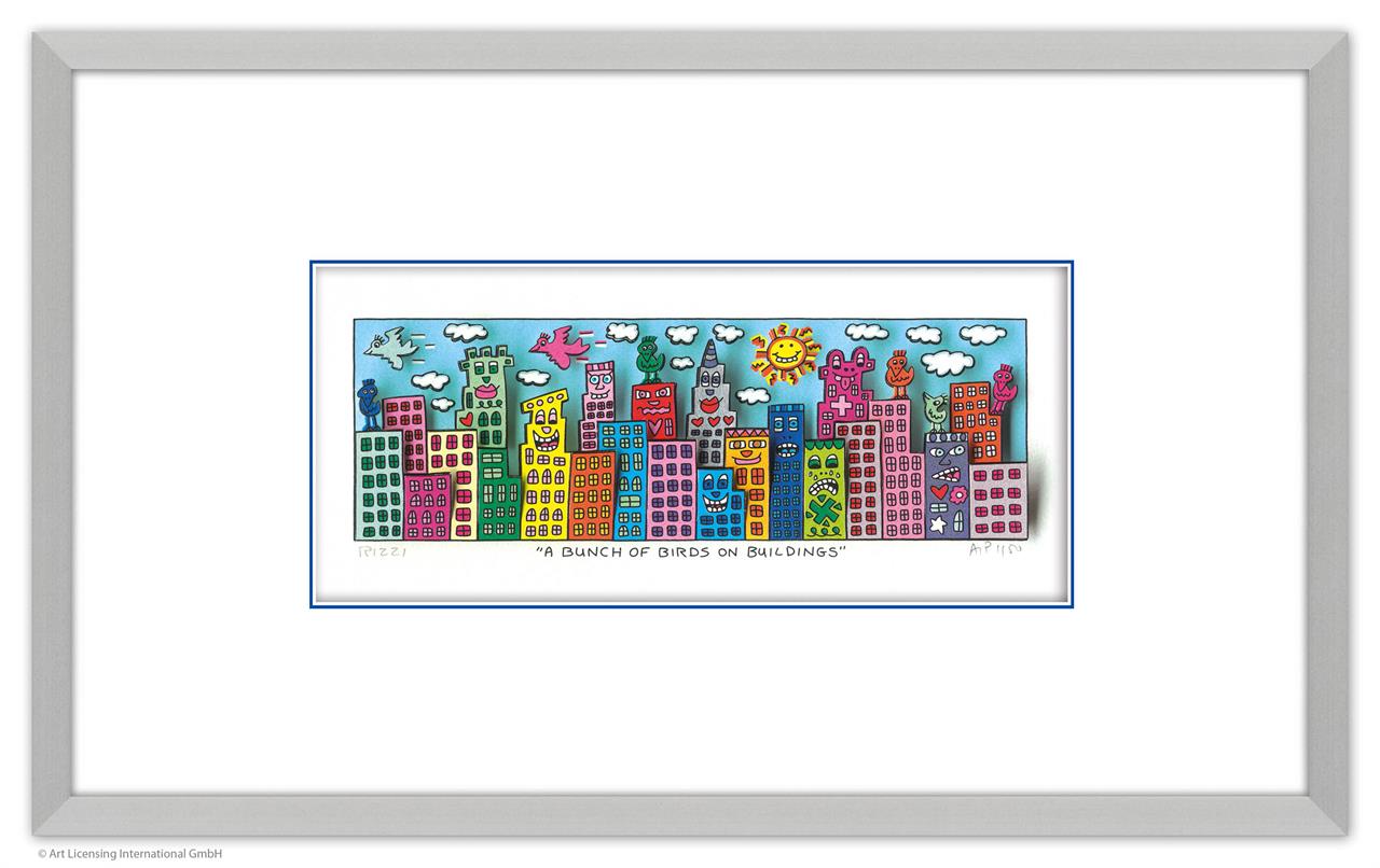 A BUNCH OF BIRDS ON BUILDINGS A BUNCH OF BIRDS ON BUILDINGS