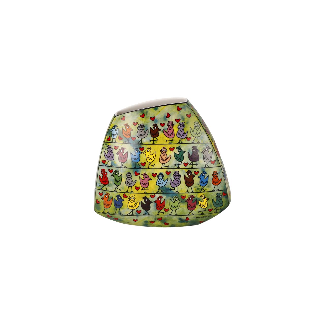 Rizzi Porzellanvase Birds on a Love Wire
