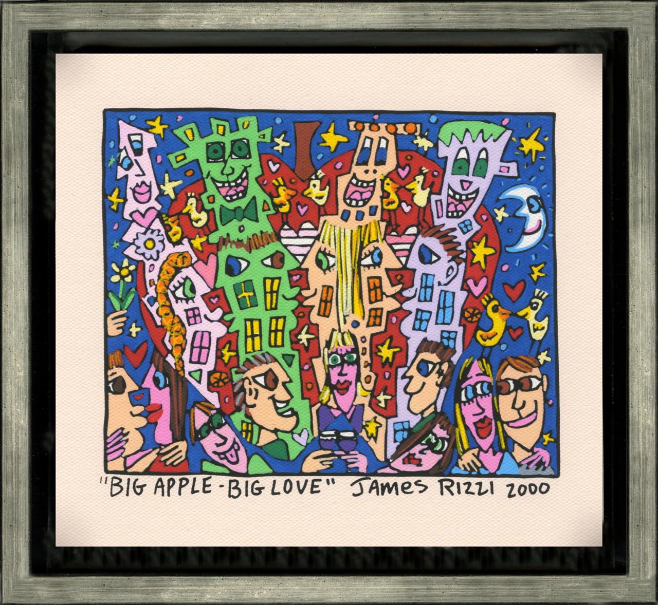 BIG APPLE - BIG LOVE (Pigmentdruck auf LW) BIG APPLE - BIG LOVE (Pigmentdruck auf LW)