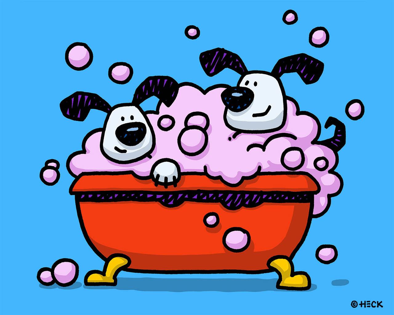Bath Times Two
