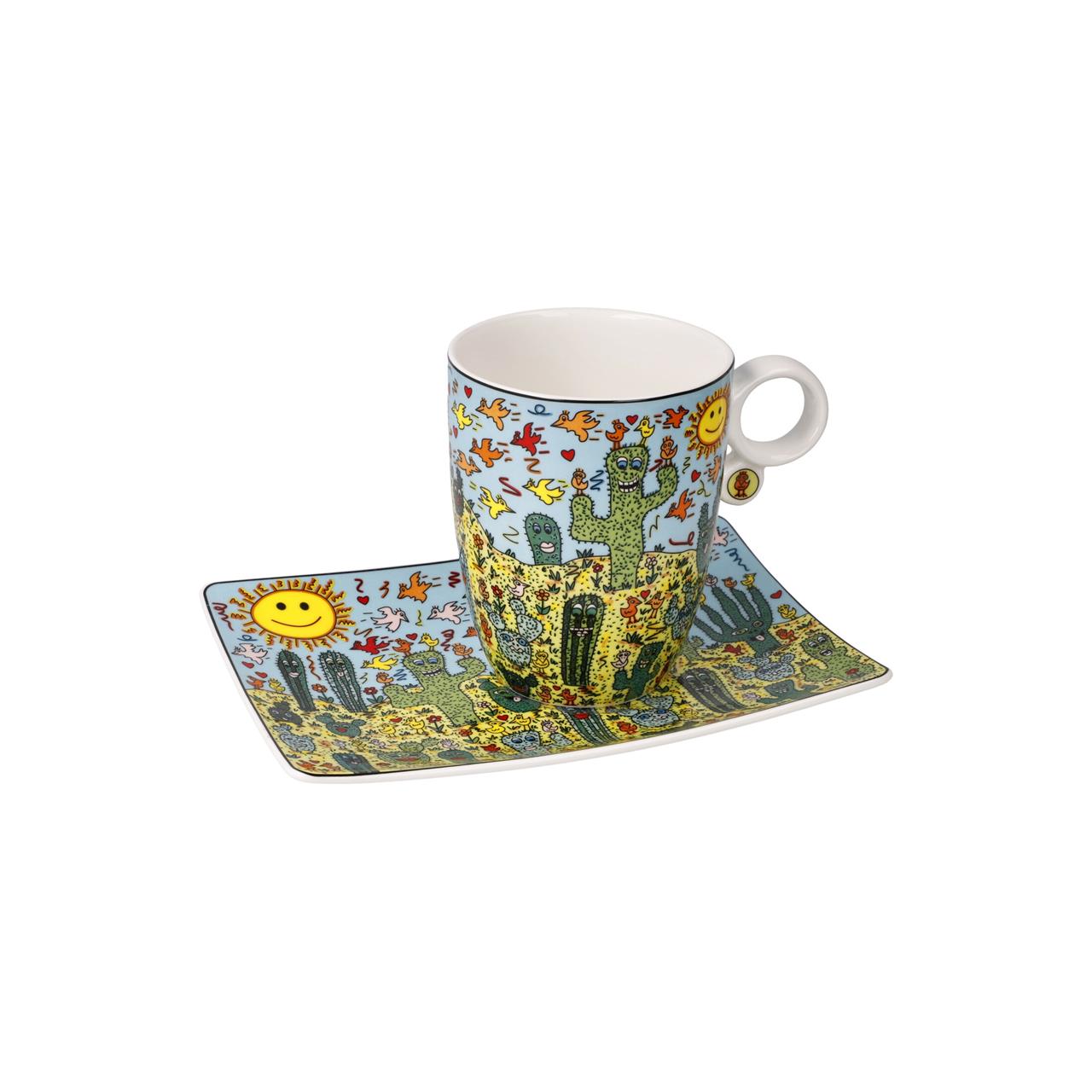 Künstlertasse James Rizzi - Desert Life Künstlertasse James Rizzi - Desert Life