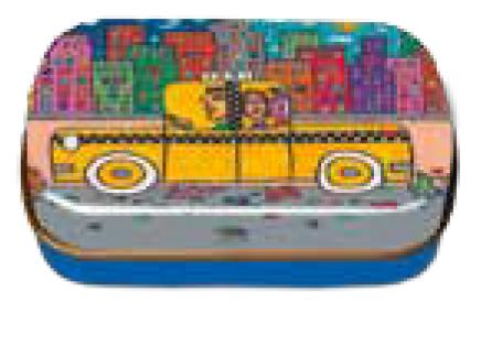 Minidöschen - JAMES RIZZI - IF YOU TAKE A TAXI, PUT IT BACK Minidöschen - JAMES RIZZI - IF YOU TAKE A TAXI, PUT IT BACK