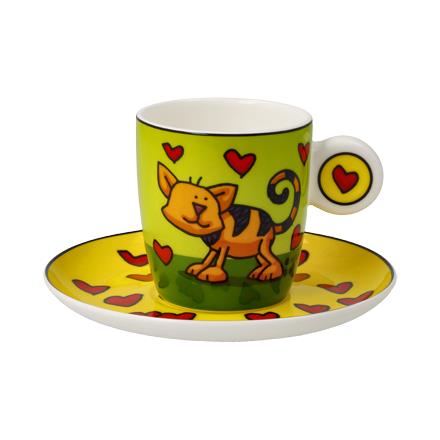 Espressotasse  - Love Cat
