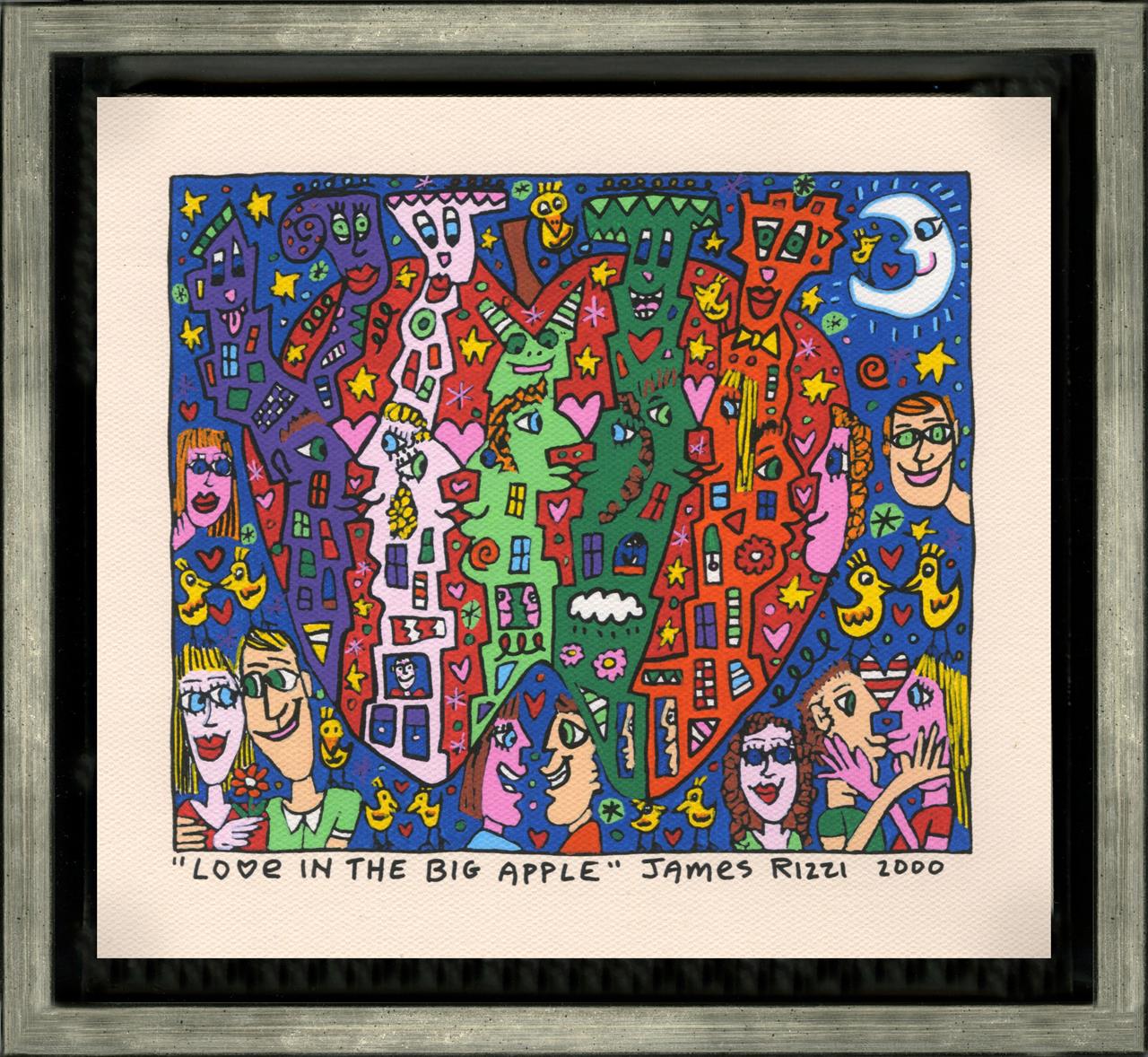 LOVE IN THE BIG APPLE (Pigmentdruck auf LW) LOVE IN THE BIG APPLE (Pigmentdruck auf LW)