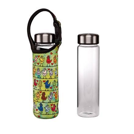 Birds on a Love Wire - Glasflasche / Glass bottle Birds on a Love Wire - Glasflasche / Glass bottle