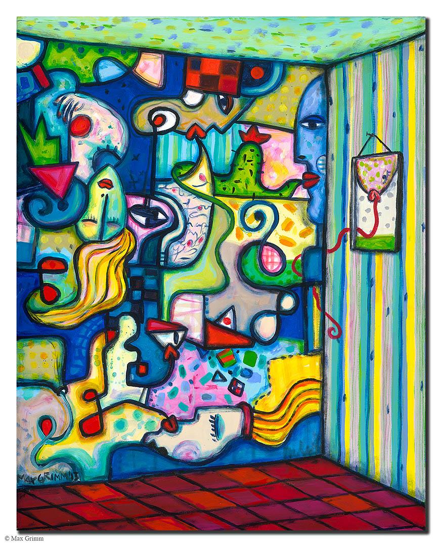 Die bemalte Wand Die bemalte Wand