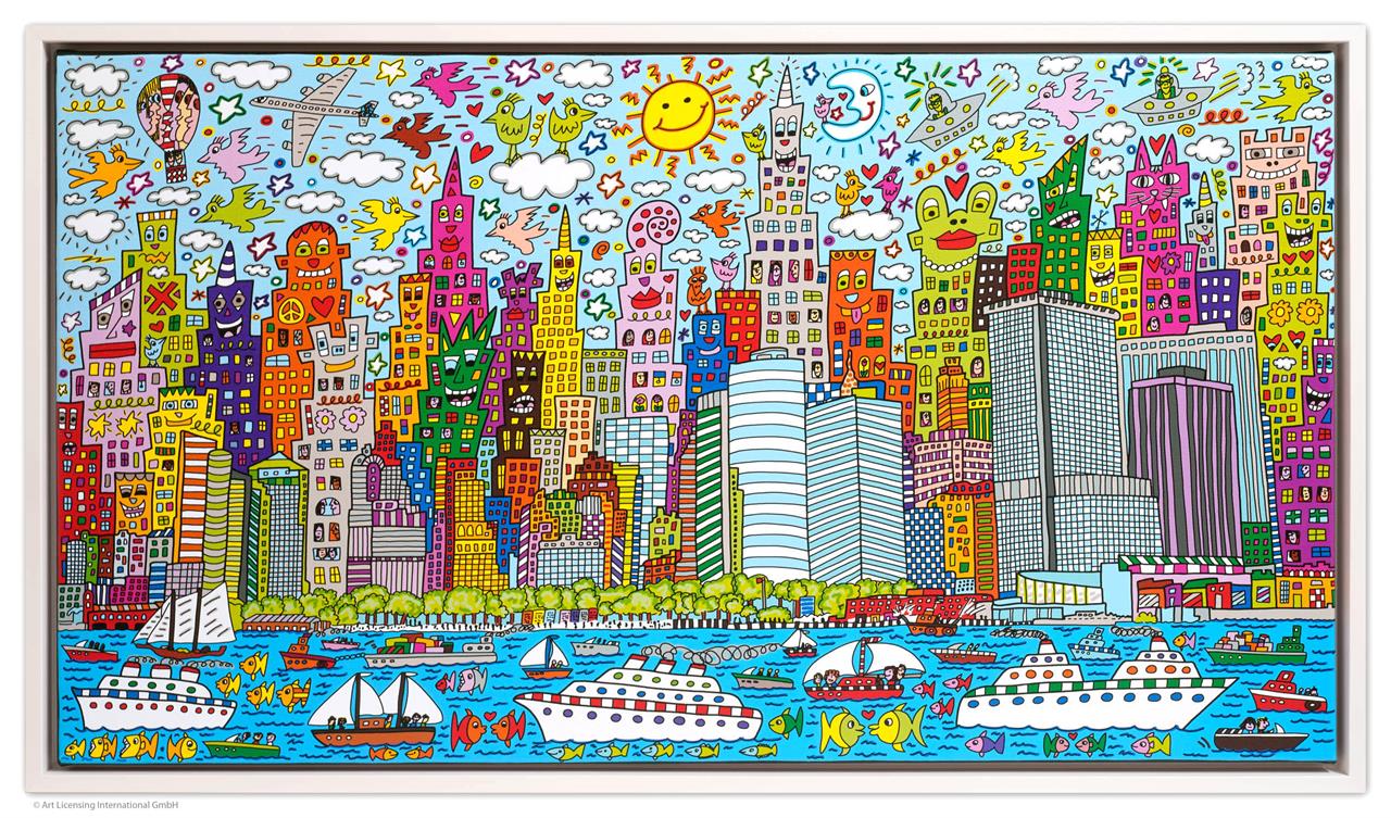 MY NEW YORK CITY (Pigmentdruck auf Leinw.)