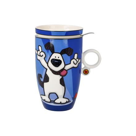 Teetasse mit Deckel und Sieb - Rock On Teetasse mit Deckel und Sieb - Rock On