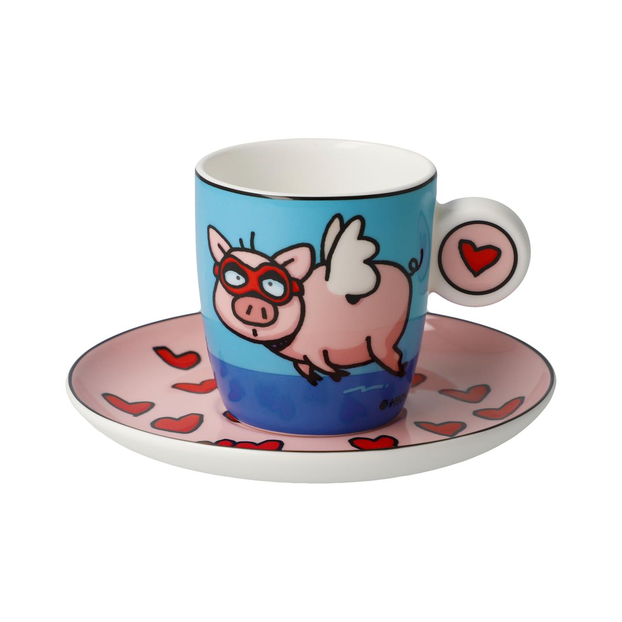 Ed Heck - When Pigs Fly - Espressotasse