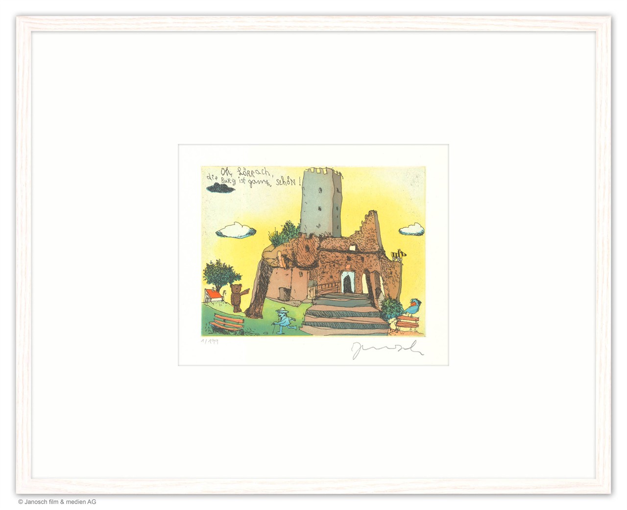 Oh Lörrach die Burg ist ganz schön