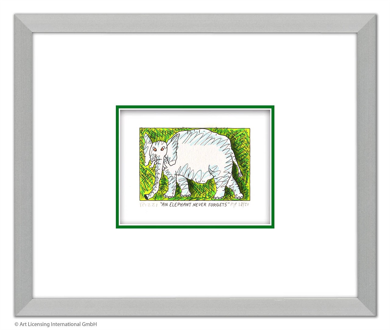 AN ELEPHANT NEVER FORGETS