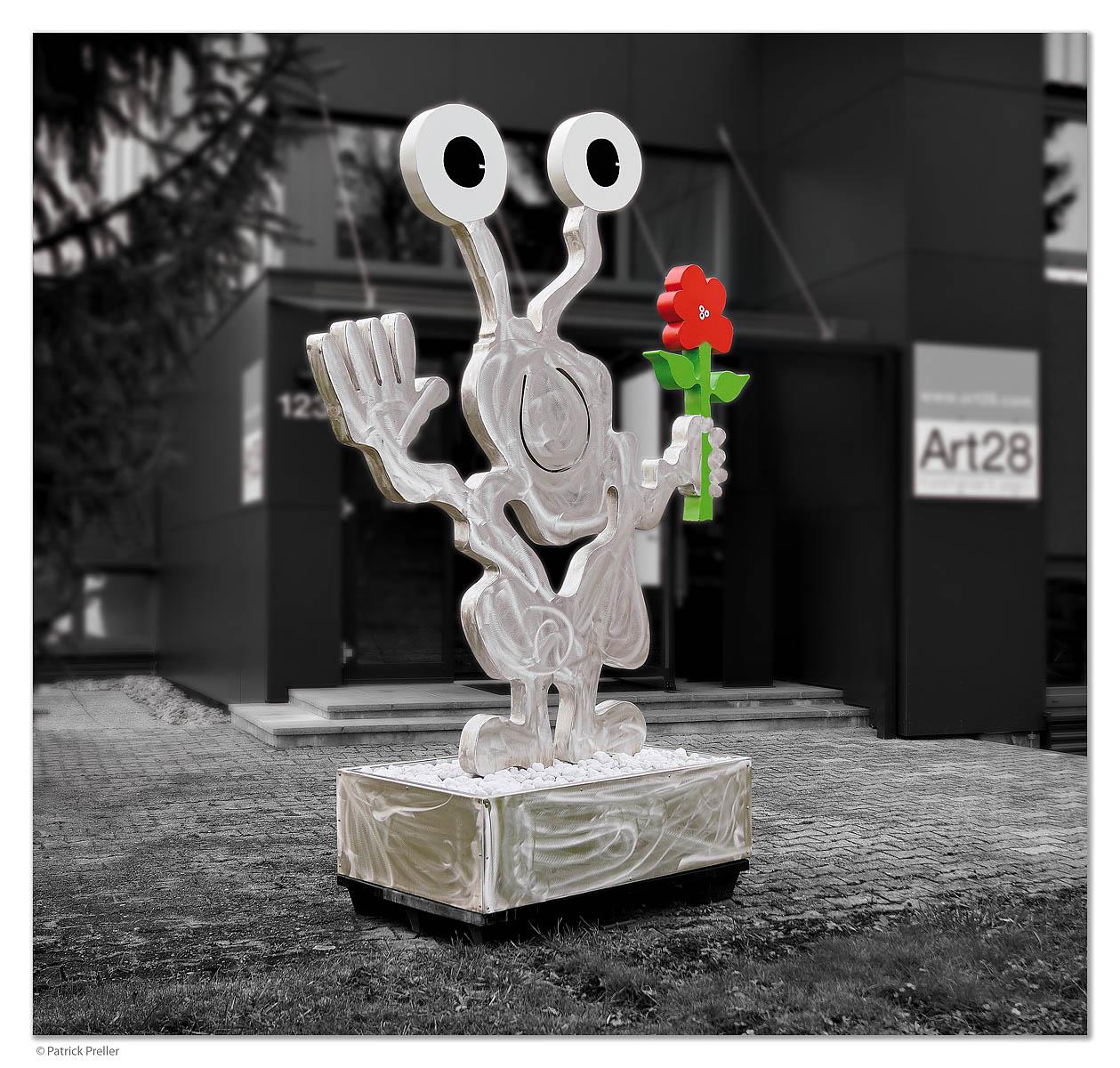 Vielen Dank für die Blume