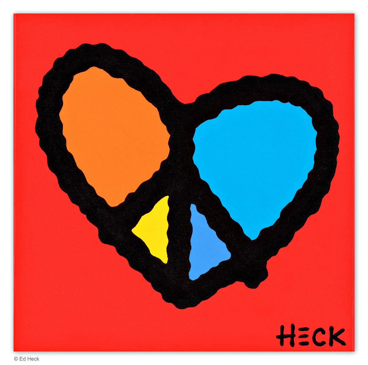 PEACE HEART XV