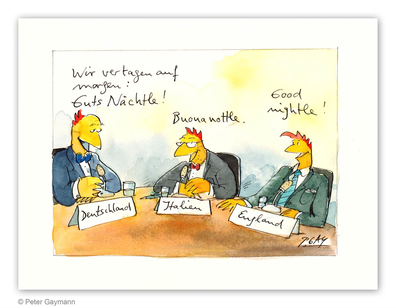 Wir vertagen auf morgen Wir vertagen auf morgen