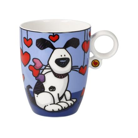 Künstlertasse  - Love Dog