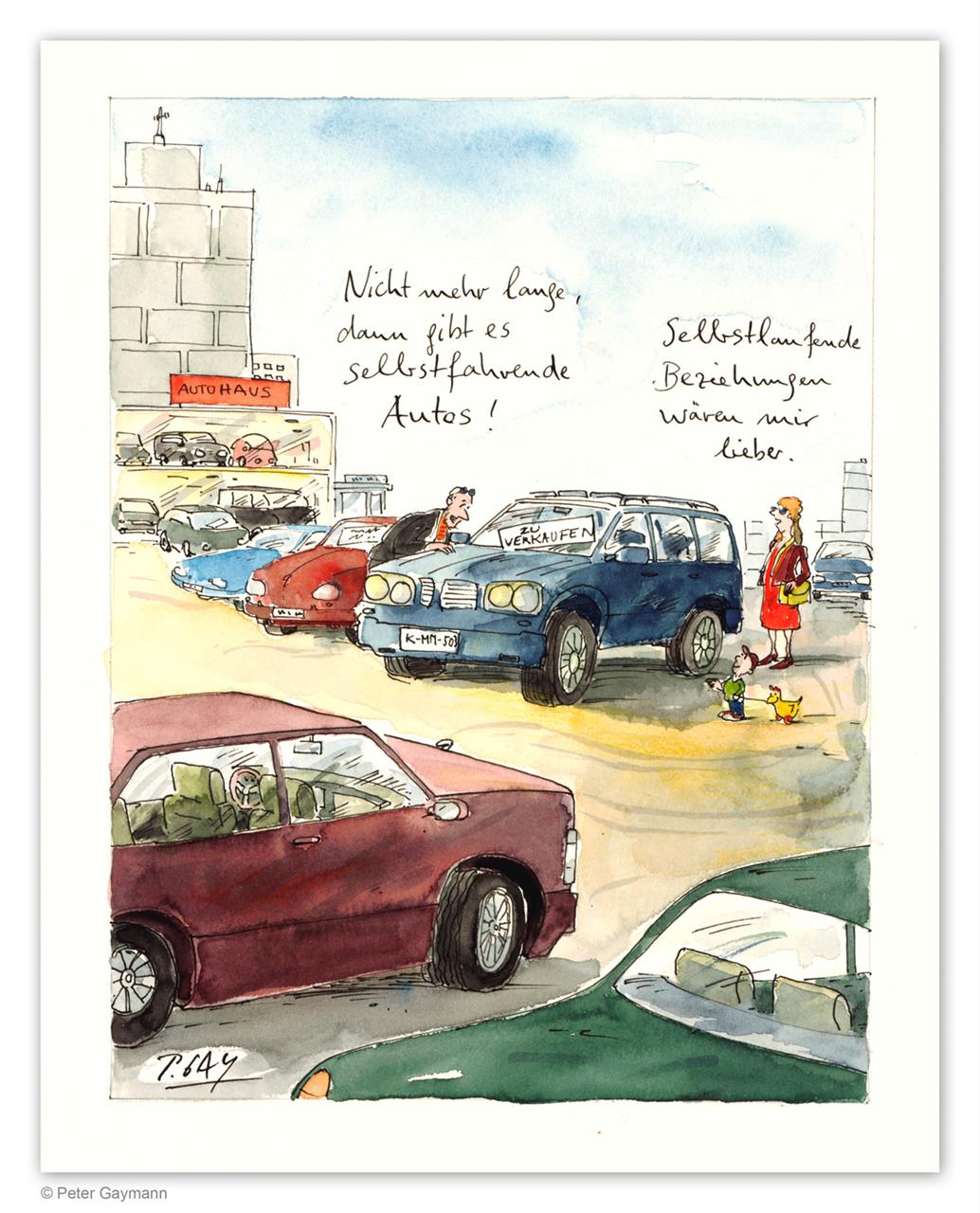 Nicht mehr lange, dann gibt es selbstfahrende Autos! Nicht mehr lange, dann gibt es selbstfahrende Autos!