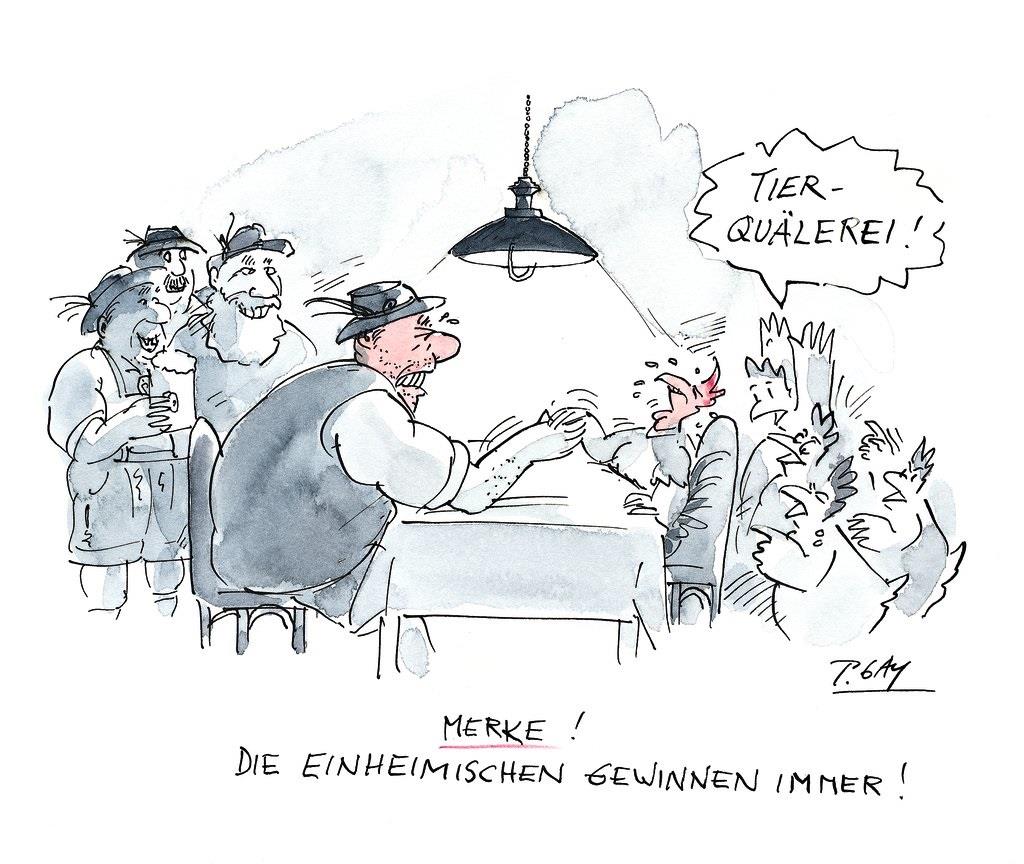 Tierquälerei! Merke! Die Einheimischen gewinnen immer! Tierquälerei! Merke! Die Einheimischen gewinnen immer!