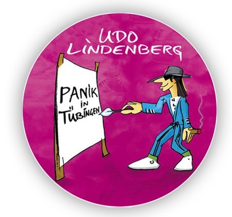 Ansteckbutton - Panik in Tübingen