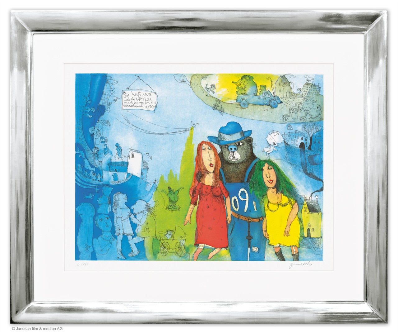 Sie heisst Marie und ich heisse Kater