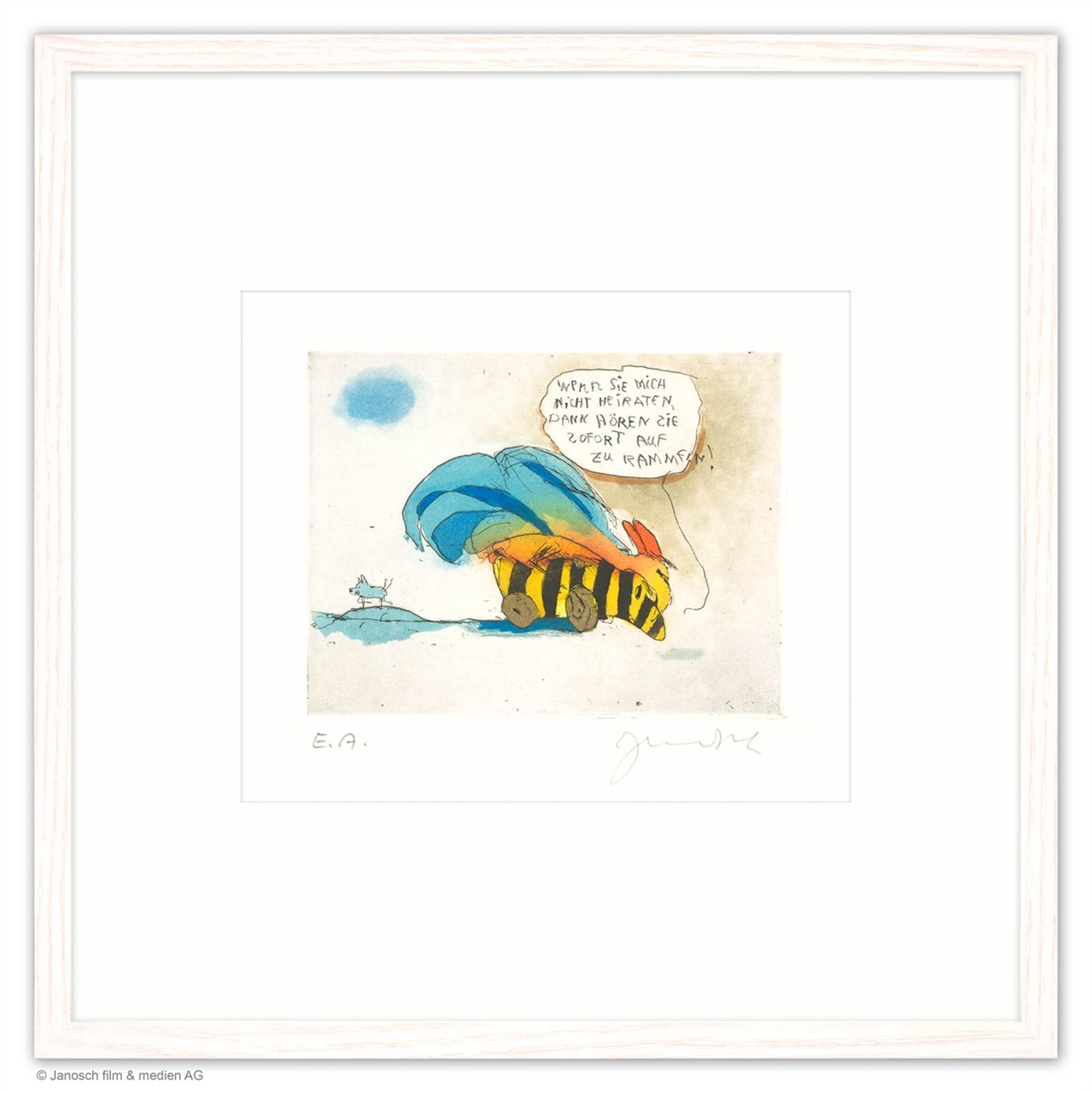 Wenn Sie mich nicht heiraten, dann hören Sie sofort