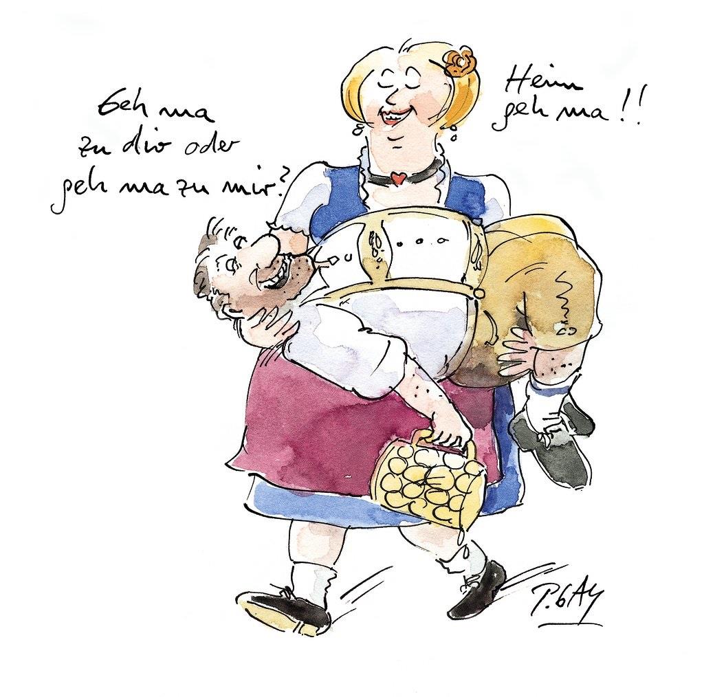 Geh ma zu dir oder geh ma zu mir? Geh ma zu dir oder geh ma zu mir?