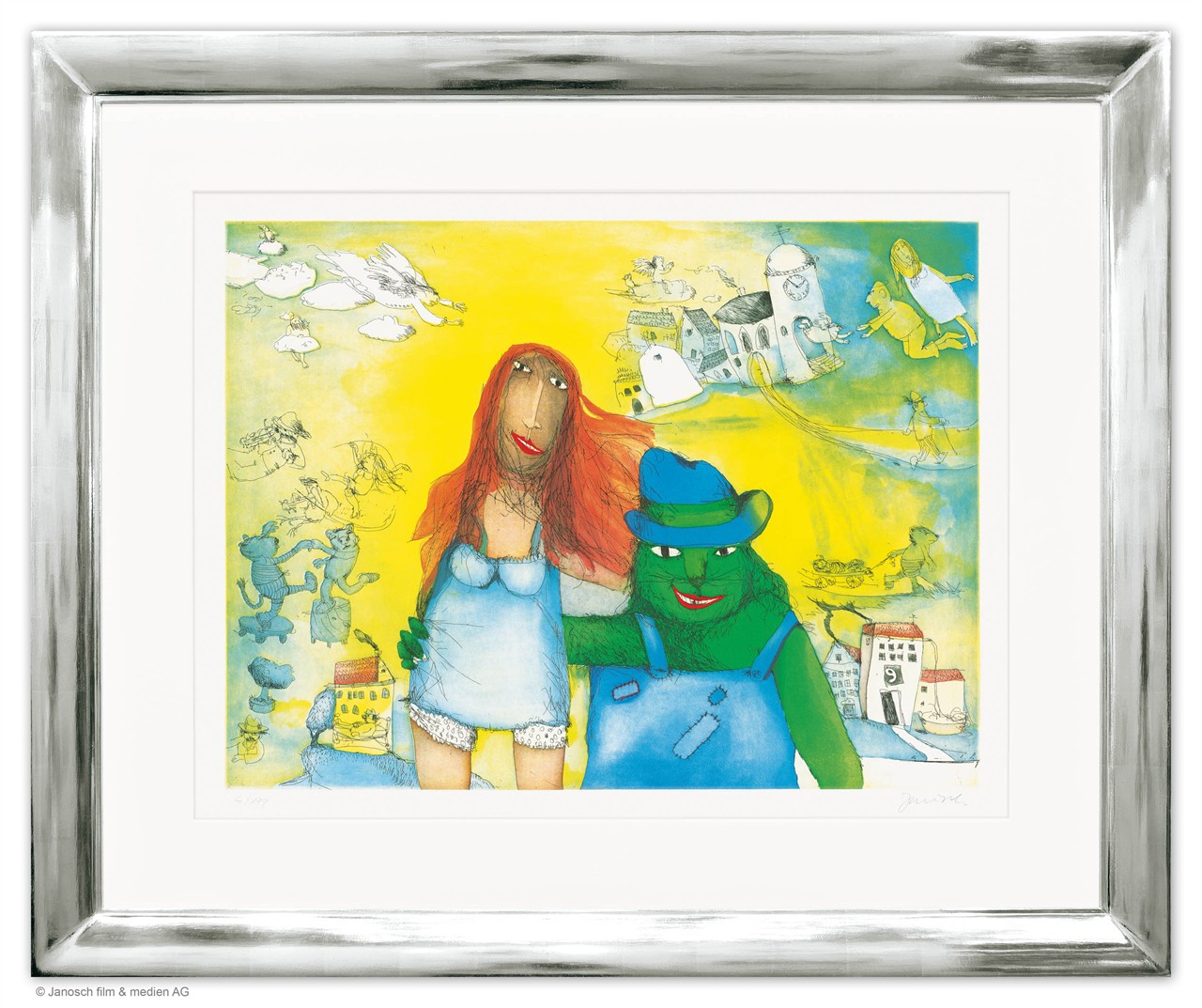 Der Mikesch heiratet Marie sie wohnt im Haus dort vis-a-vis