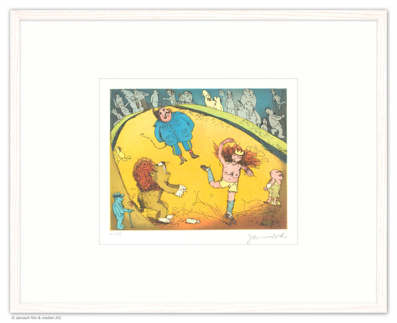 Der Löwe brüllt, es tanzt Marie, das Publikum sitzt vis-á-vis