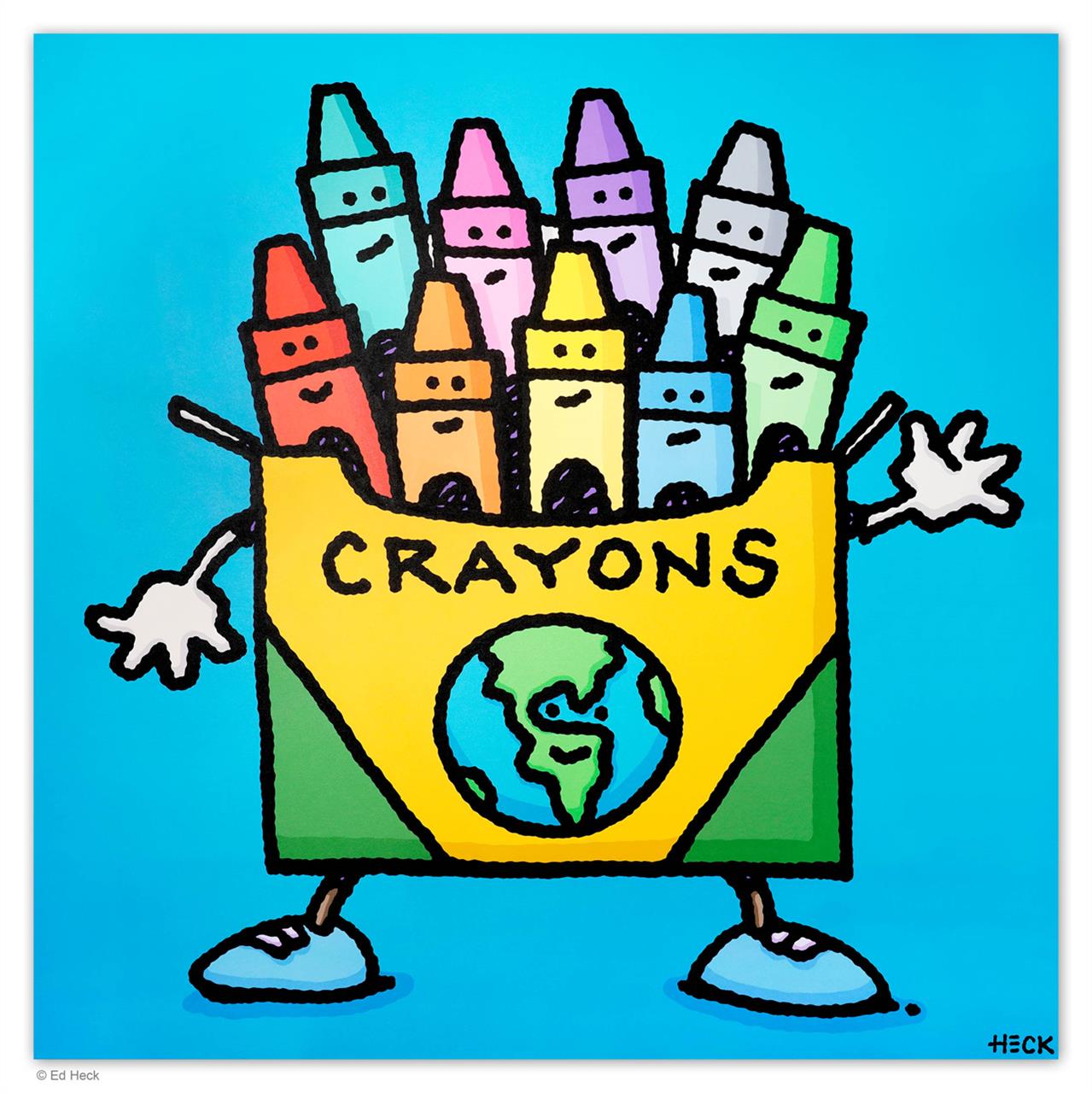 WE ARE ALL CRAYONS