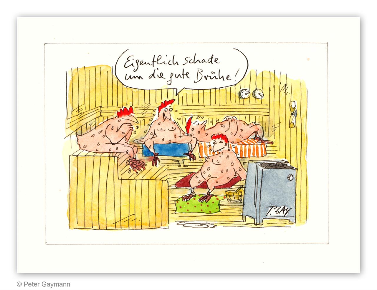 Eigentlich schade um die gute Brühe! Eigentlich schade um die gute Brühe!