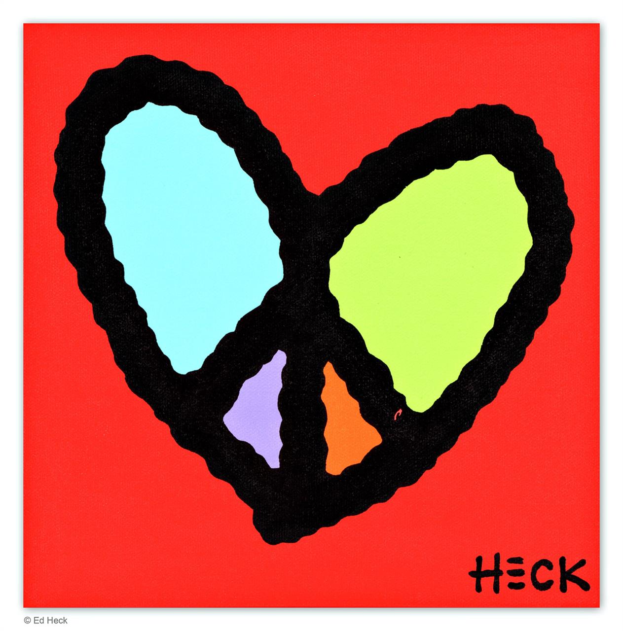 PEACE HEART XI