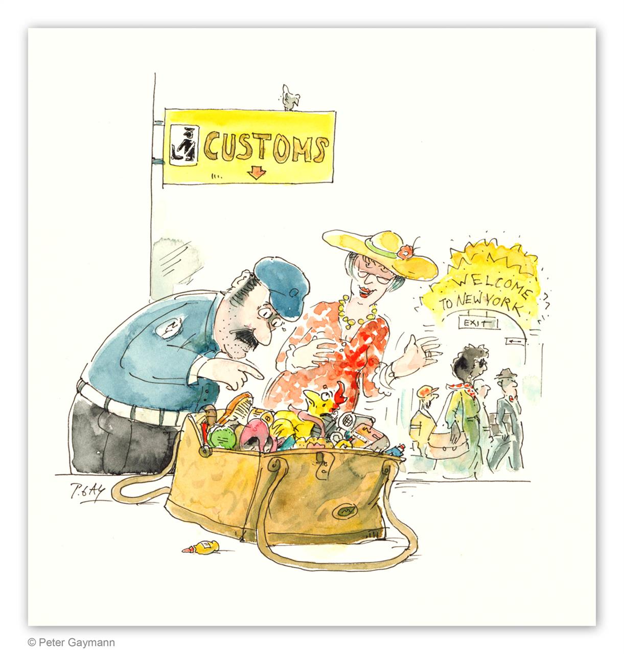 Customs Welcome to New York Customs Welcome to New York