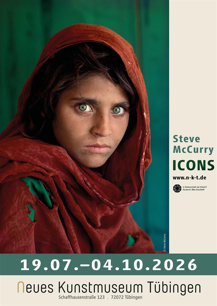 Ausstellungsplakat Steve McCurry