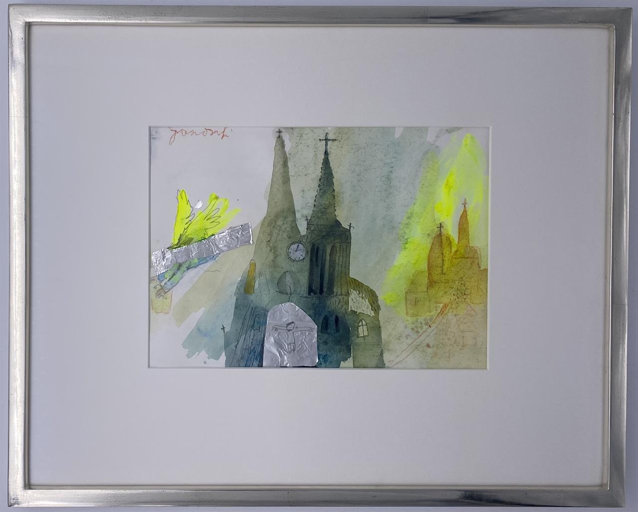 Ein Engel verläßt den heiligen Dom