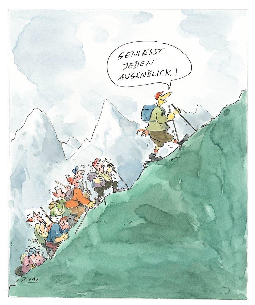 Geniesst jeden Augenblick! Geniesst jeden Augenblick!