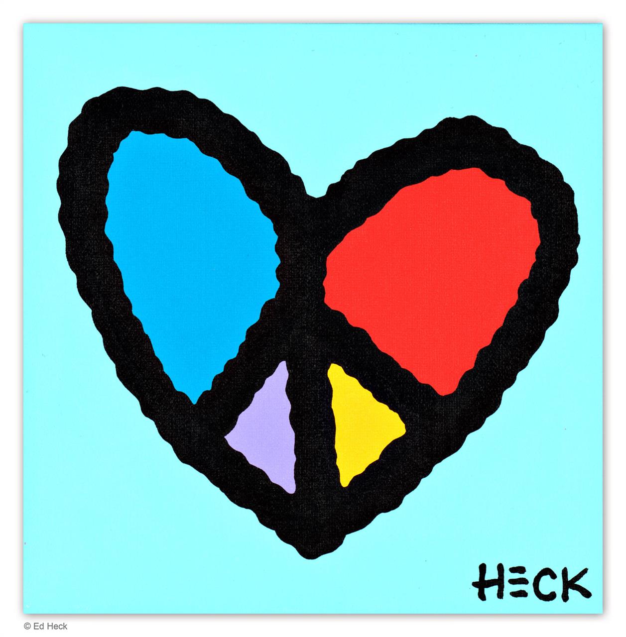 PEACE HEART X