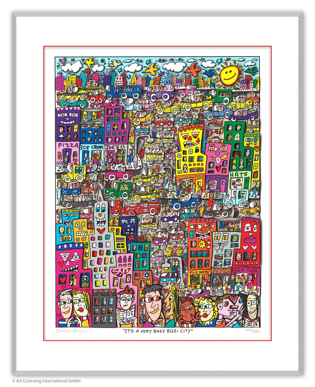 IT'S A VERY BUSY RIZZI CITY