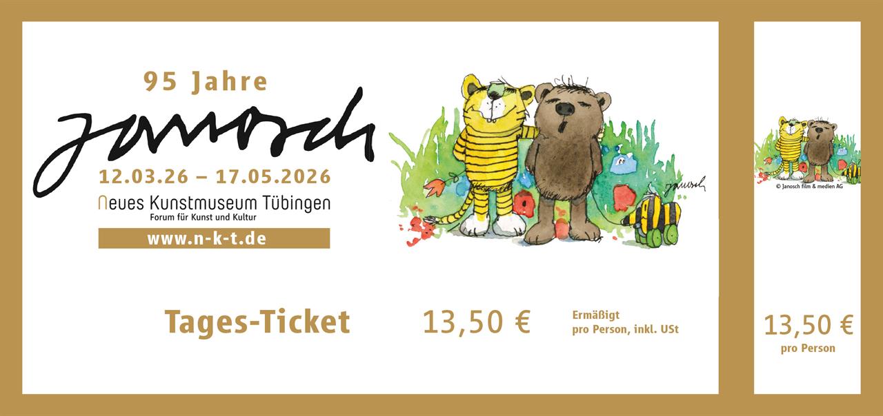 Janosch Ticket Ermäßigt