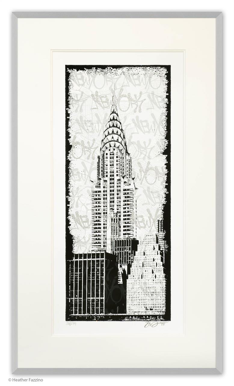 Chrysler Building BW
