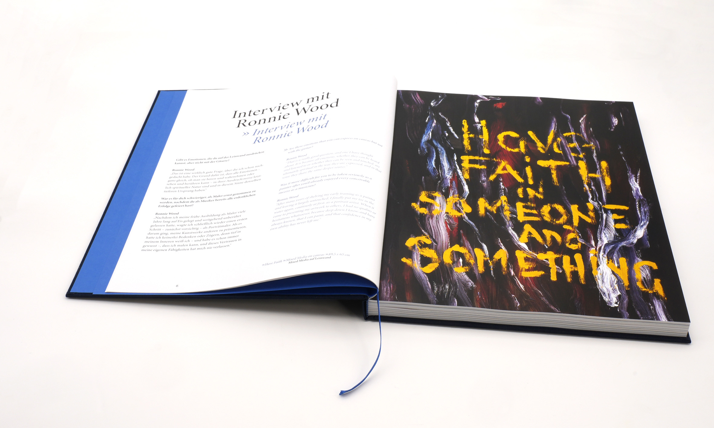 Katalog - Ronnie Wood. The Artist