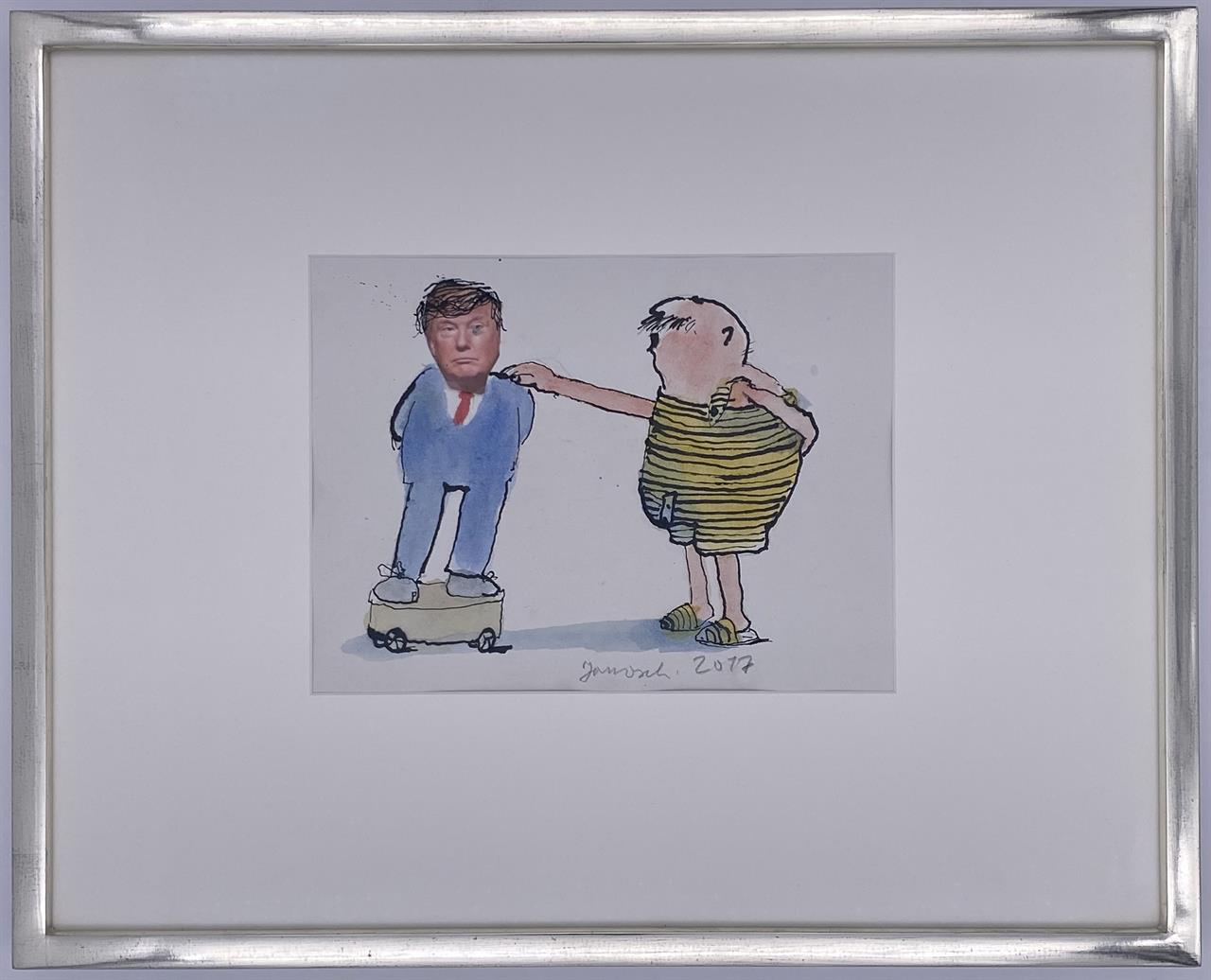 Wondrak und Präsident Trump