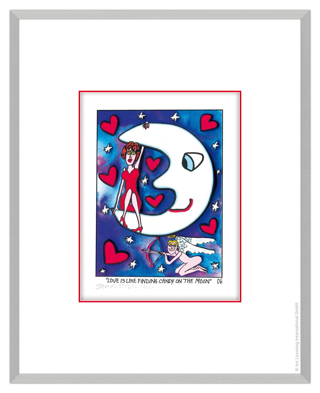 LOVE IS LIKE FINDING CANDY ON THE MOON